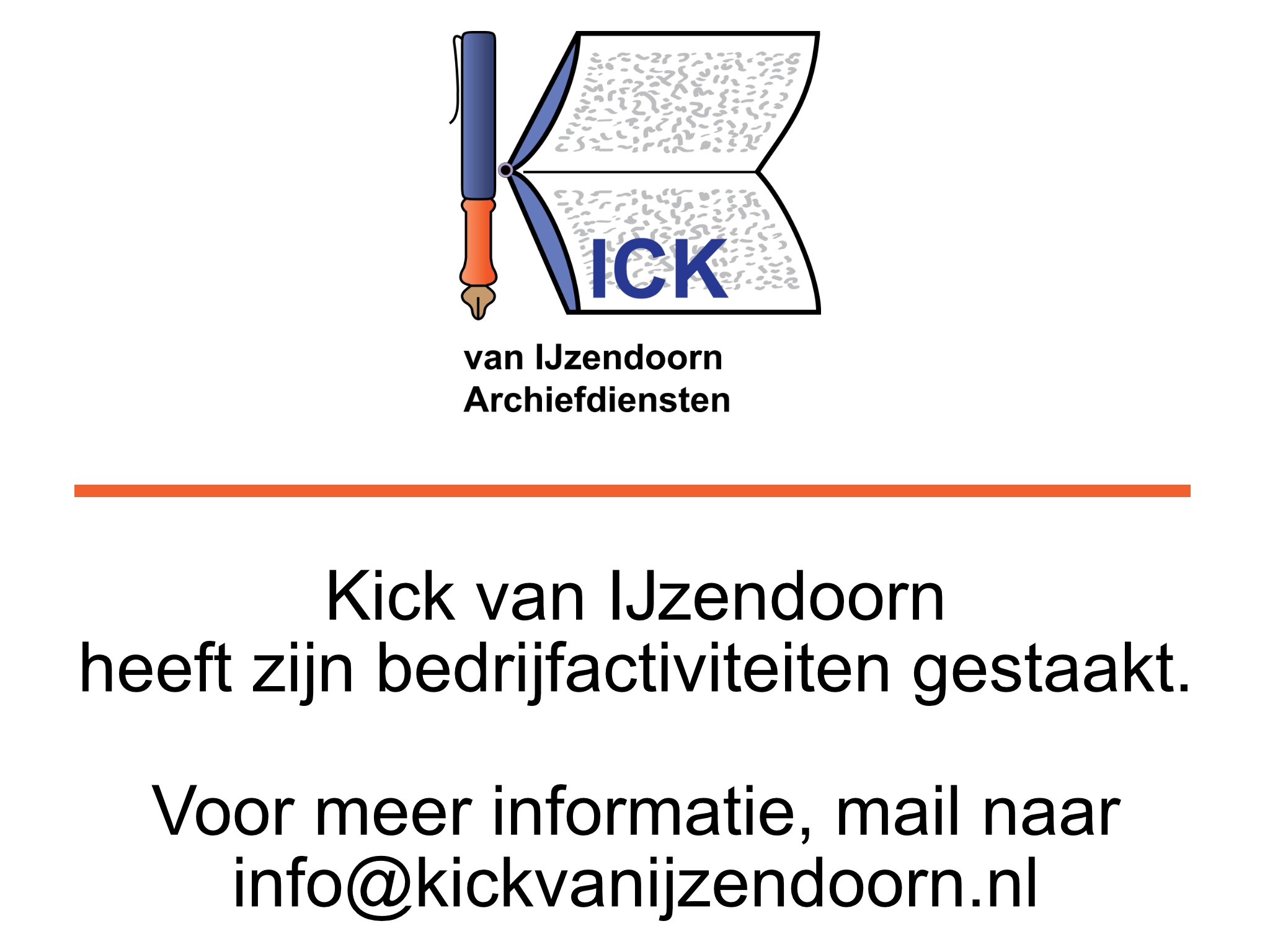 Kick van IJzendoorn